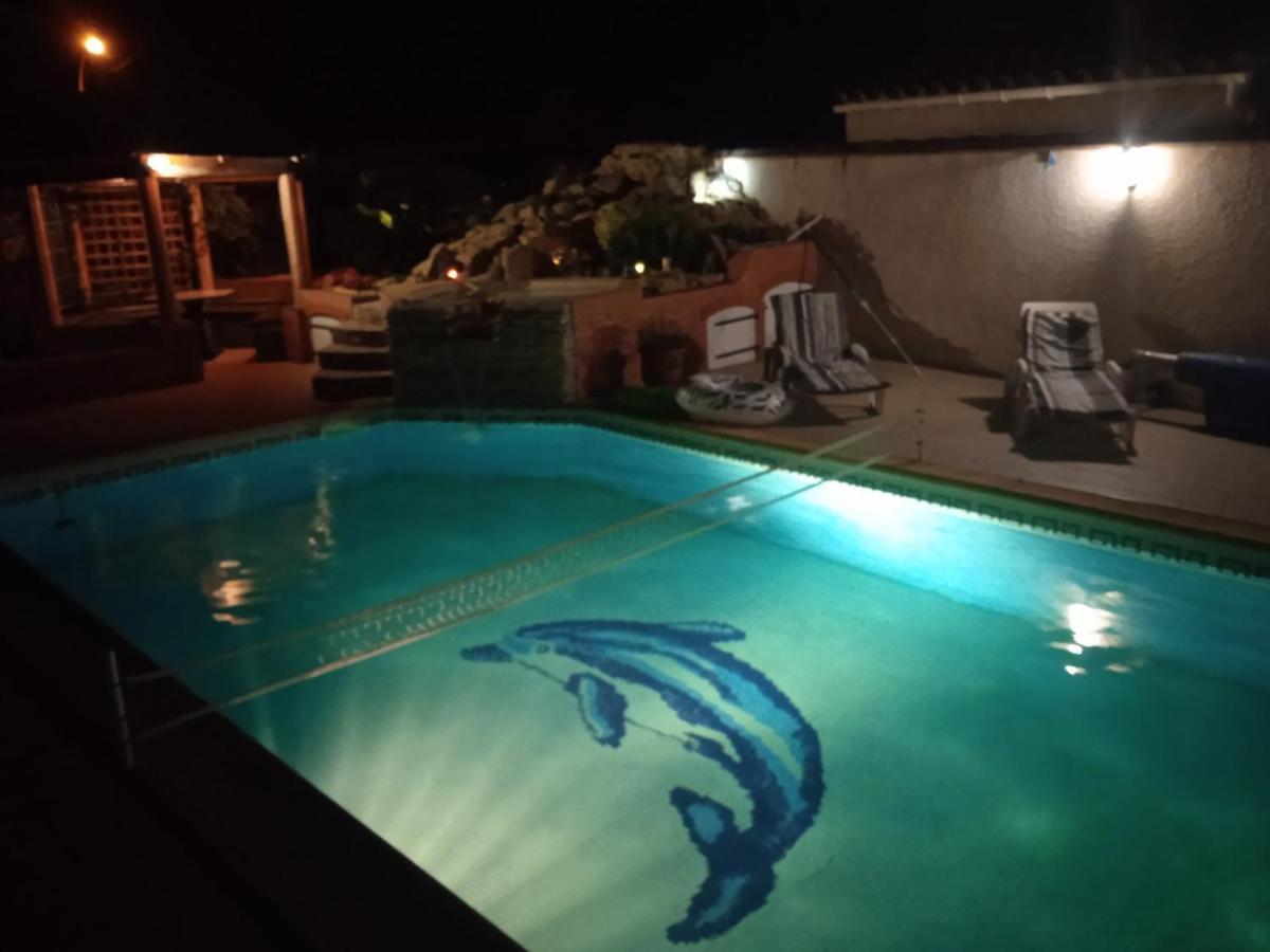 Gite T2 Avec Grande Piscine Apartment Villeneuve-la-Comptal Exterior photo